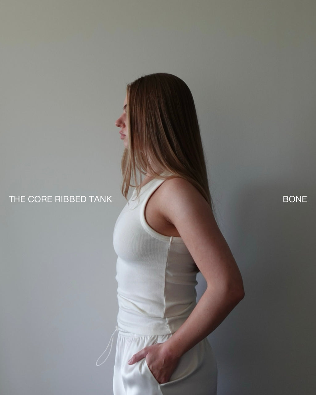 THE CORE RIBBED TANK